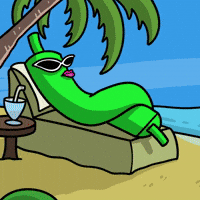 Hot Stuff Beach GIF by Lofi The Yeti