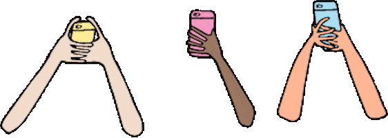 phone screens Sticker