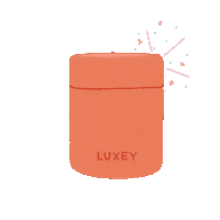 Hot Coffee Pink Sticker by LUXEY CUP