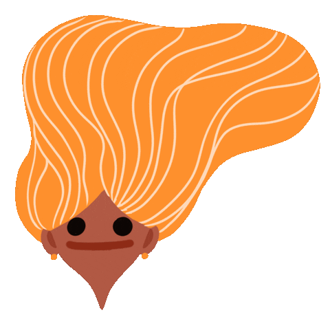 levraicolonelmoutarde girl hair oh cmoutarde Sticker