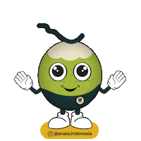 anaiaindonesia indonesia thankyou coconut terimakasih Sticker