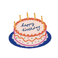 Happy Birthday Sticker