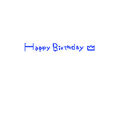 Happy Birthday Sticker