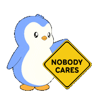 So What Whatever Sticker by Pudgy Penguins