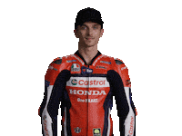 Surprised Honda Sticker by MotoGP™