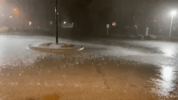 Huntsville Hammered by Wind-Driven Rain