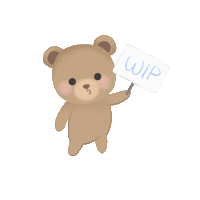 Bear Wip Sticker