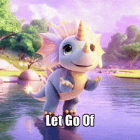 Wisdom Let Go Of GIF by Divineasaur