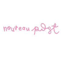 Nouveau Post Sticker
