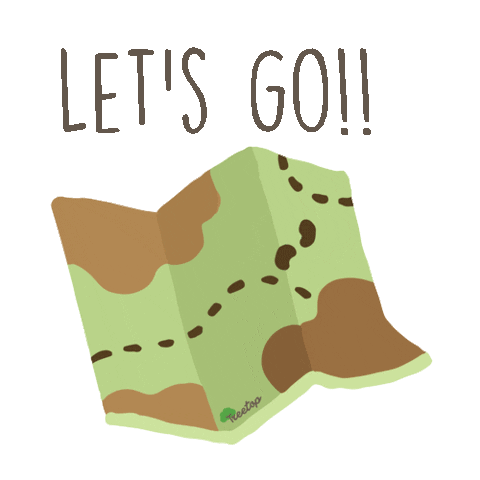 Camping Lets Go Sticker by Life In Treetop