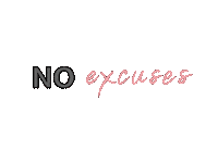 JOANAVFIT home workout no excuses тренировка fit mama Sticker