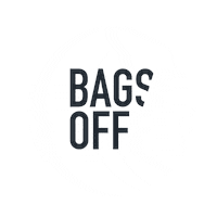 BagsOff love heart logo shopping Sticker