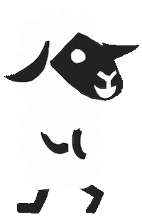 clevendeavgames giphyupload run sheep uch Sticker