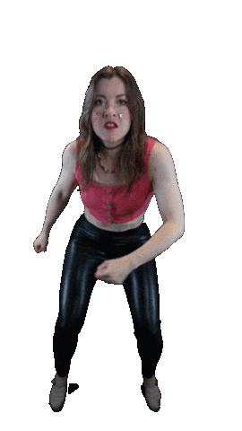 High Kick Fighting Sticker