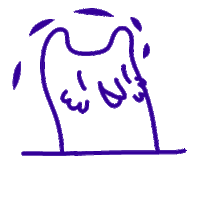 alejandrowl fun look purple owl Sticker