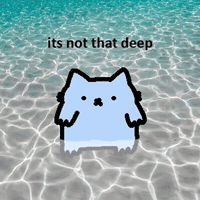 Cat Water GIF by sillynub