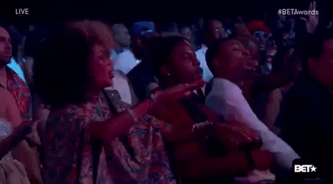 Audience GIF by BET Awards