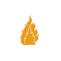 Fire Campfire Sticker by Fresh Creative Agency