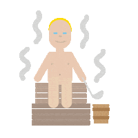 Finland Sauna Sticker by ThisisFINLAND