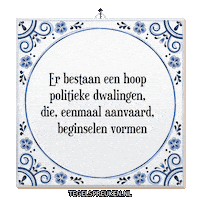 Argument Wijsheid Sticker by Tegelspreuken.nl