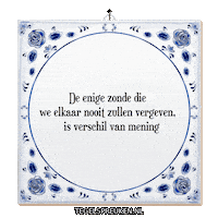 Respect Troost Sticker by Tegelspreuken.nl