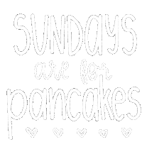 Breakfast Sunday Sticker