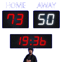 50 Away Sticker
