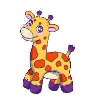 Giraffe Sticker by Carrefour France