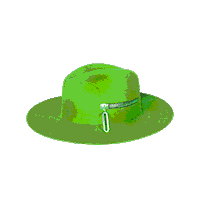 Hatgods fedora megazip hatgods zipfedora Sticker
