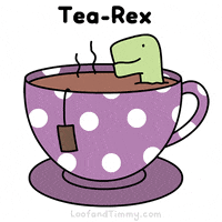 loofandtimmy kawaii drink tea adorable GIF