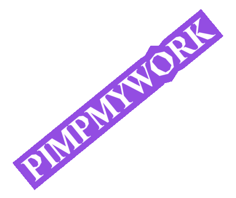 Pimpmywork Sticker by Pangramma