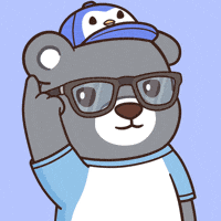 Think Teddy Bear GIF by BEARISH