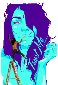 Trust Me Art Sticker by Trust Me Vodka®