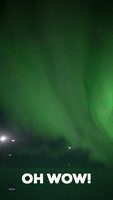 Stunning Green Aurora Over Antarctica