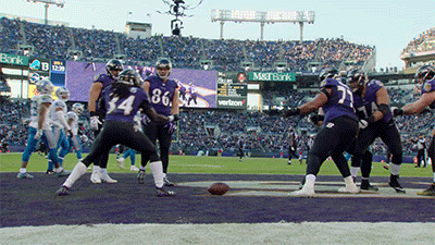 Happy War GIF by Baltimore Ravens