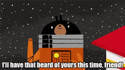 beard ch GIF by Cartoon Hangover