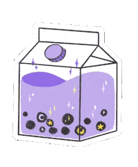 Stars Moon Sticker by tapiera
