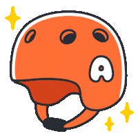 Scooter Helmet Sticker by alpaca