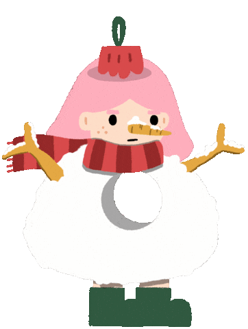 Christmas Snow Sticker by vanish_artwork