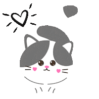 Illustration Cats Sticker