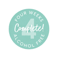 Alcohol Free Sticker by Exante Diet