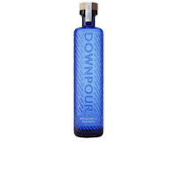 NorthUistDistillery bottle gin downpour north uist Sticker