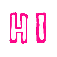 College Hello Sticker by Marcel Katz / The Art Plug