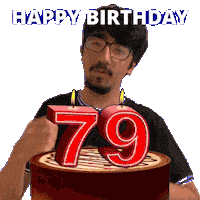 79 Years Old Sticker