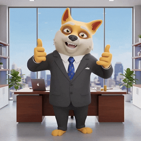 Happy Office GIF by Doge Pound