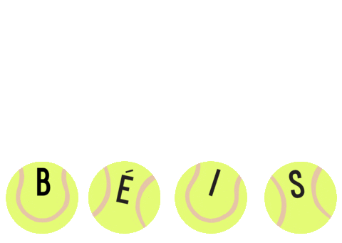Tennis Balls Sticker by Beis