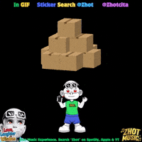 Glasses Cardboard Boxes GIF by Zhot Music