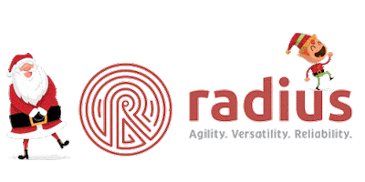 Radiusph Sticker by RED Fiber