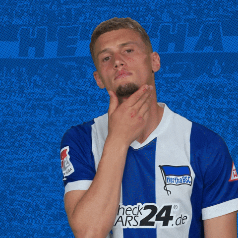 Football Think GIF by Hertha BSC