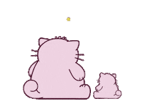 Night Sky Cat Sticker by Pembe